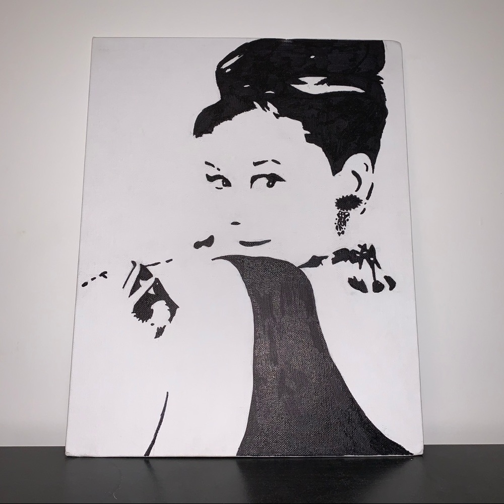 Audrey Hepburn art